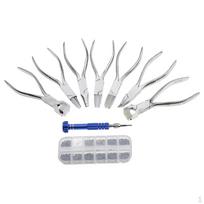 Precision Mechanic Optician Tool with Screwdriver, Mini Screws And Glasses Repair Pliers