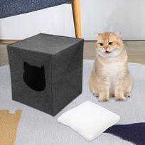 Cave Cat Hideout Kennel Autumn Winter Cozy Foldable House Pet Nest for Cats Puppy Chihuahua