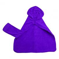 Pet Bathrobe Good Water Absorption Quick-dry Adjustable Comfortable Super Absorbent Fiber Wrapped Version Dog Towel Pet Supplies (PURPLE,S) violetinė