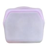 Reusable Silicone Storage Bag 1000ml Leakproof Food Grade Material Stand Up Pouch for Kitchen Organization and Storage One Size