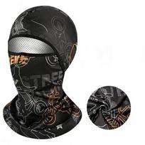 Full Face Motorcycle Balaclava Windproof Dustproof Biker Helmet Face Mask violetinė