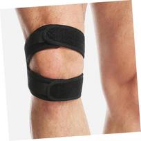 2 Count Double Patella Knee Strap Knee Brace Support Silicone Insert Adjustable Arthritis, Tennis, Basketball,Knee Pain Relief.