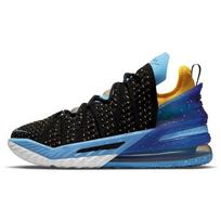 Nike LeBron 18 Lakers Heritage Men Sneakers Black University-Gold Coast CQ9283-006 45
