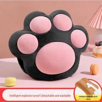 Cute Cat Paw Rechargeable Hot Water Bag Sleeve Only juoda