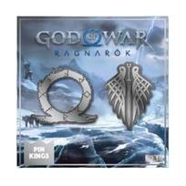 God Of War Ragnarok Pin Kings 2.1 Badge (Pack of 2) One Size sidabras