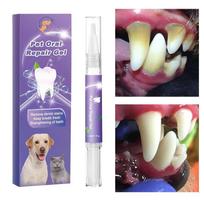 1pcPet Oral Repair Gel Tooth Repair Natural Dog Toothpaste Gel Teeth Brushing Cleaner For Kitten Dogs Cats Pets Breath Freshener United States