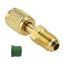 1pc R32 R410a Male Adapter 5/16 X F1/4 SAE For Air Conditioning Systems Brass Adapter Quick Couplers Refrigerance Parts China Mainland
