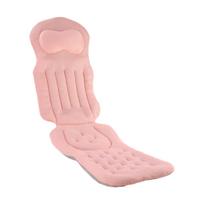 Full Body Bath Pillow for Gift Comfortable for Adults Breathable Quick Dry Bathtub Accessories Mattress Pad Bath Cushion rožinė