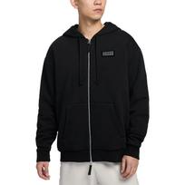Nike Therma FIT SS25 Devin Booker Fleece Lined Thermal Loose Fit Hooded Long Sleeved Jacket Men's Black HJ3898-010 2XL