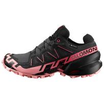 Salomon Speedcross 6 Gtx Fashionable Comfortable Running Shoes Women Running Shoes Black Pink 478804 38