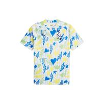 PUMA Neymar Jr Men's All-Over Print Short Sleeve Soccer Jersey  Multi-Color S