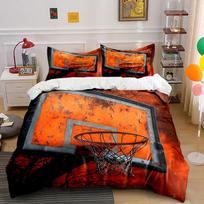 Basketball hoop and backboard. Bedding sets Duvet cover sets Duvet covers Pillowcases(1 * Duvet Cover 2 * Pillowcases, without duvet insert) 135x200cm