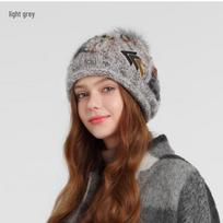 Kenmont Cute Pom-Pom Knit Beanie 58cm