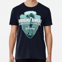 Bright Angel Trail Arrowhead T Size Premium Shirt M 2XL S įvairiaspalvis