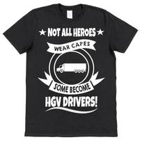 Hero Hgv Driver T Shirt Lorry For Truck Haulier S įvairiaspalvis