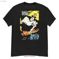 The Vampire cult Mexican horror film fan art t shirt vintage Washed fashion Stylish Stretched designer clothes Comfortable S įvairiaspalvis