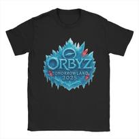 All Seasons Orbyz Tomorrowlands 2025 The Frozen Revelation T Shirt for Men Women  Pure Cotton T-shirts Short Sleeve Clothes S įvairiaspalvis