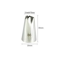 Disposable Piping Bag and Nozzle Set