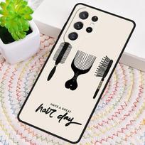 Barber Shop Hair Stylist soft Phone Case for Samsung Galaxy note 10 pro S26 Ultra S23 S24 FE S25 S21 S22 PLUS shockproof Cove Galaxy S24 Ultra