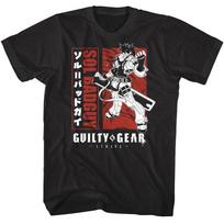 Guilty Gear Strive Sol Badguy Anime Characters Arc Video Game Unisex marškinėliai S įvairiaspalvis