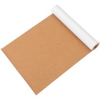 Peel and Stick Cork Board Roll 1200x400x1mm Self-Adhesive Cork Sheets for Walls Bulletin Board Memo Organizer Drawer Liner Home 120X40X0.1CM