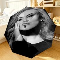 A-dele's pop music Umbrella 8-Frame for Travel, camping, Casual Lightweight Portable Umbrella, Essential for every family Holidays Gift