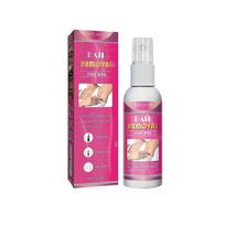 Gentle Womens Hair Removal Spray - Natural Tea & Chrysanthemum Extracts, Fast & Non-Irritating, Easy 5-Minute Application, Travel-Friendly 50ml for Se