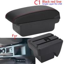 For Seat Ibiza Armrest Box For Seat Ibiza 6j MK4 IV 6L Car Armrest 2018-2025 Storage Box Retrofit parts Interior Car Accessories