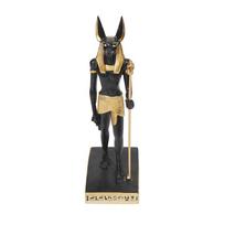 Egiptietiškas Anubis Dervos Amatai Šunų Dievas Retro Interjero Dekoras Turizmo Suvenyras Lengvo Prabangumo Papuošalai 16cm