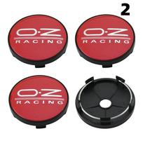 1Set/4PCS 58MM/60MM/63MM/65MM Cap For Rims OZ Logo Wheel Center Cap Sport Car Wheel Cover Hub caps (as the picture,No.2   OD 60   ID 55)