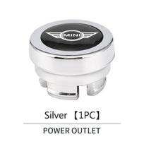 Car Cigarette Lighter Cover Dust-Proof Cap Decoration Auto Accessories For BMW MINI Cooper One S JWC R55 R56 F56 R57 R58 R59 R60