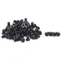 100pcs M3.5x6mm Computer PC Case 3.5  inch Hard Drive Disk HDD Swap Server Tray Mount Fix Repair DIY Phillips Head Bolt Screw