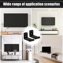 Sound Bar Mounts Wall Bracket Anti-Drop Easy to Install Wall Shelf Holder Soundbar Speaker Mounting Bracket CN