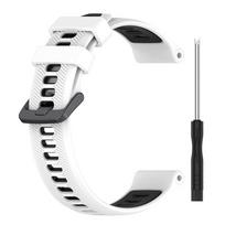 Double Color Silicone Strap for Garmin Forerunner 965 955 945 935 Replacement Wristband Bracelet Smart Watch Watchband Accessory