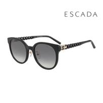 Escada Sunglasses SES D08G 0700 Round Horn-rimmed UV Protection Women's SES D08G 0700_I [55]