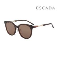 Escada Sunglasses SES E14G 0B36 Round Horn-rimmed UV Protection Women's SES E14G 0B36_I [55]