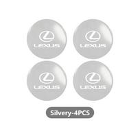 4PCS 56mm Car Styling Wheel Center Hub Caps Rim Cover Badge Emblem Sticker For Lexus RX350 IS250 CT200h ES250 ES300h NX300h