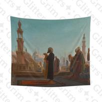 Cairo Vespers tapestry 75x100 juoda