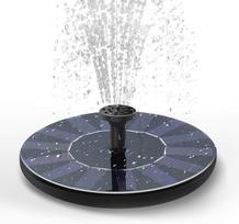 Solar Fountain Pump, Colorful Solar Fountain Pump with Separate Solar Panel Kit, Ideal for Gardens, Ponds, Swimming Pools, and Outdoor Areas 1