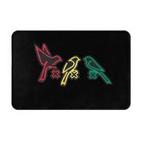 Bob Marley Ajax - Three Little Birds Floor Pillow Yuysnoofzil Non-slip Doormat Floor Mat Antiwear Carpet Rug   Footpad Mats 40cm x 60cm