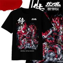 GUNDAM MOBILE SUIT Anime SENGOKU RED ASTRAY Printed Tshirt Mens and Womens Tshirt Mens Top Sports Tshirt 2026 Summer Tee S