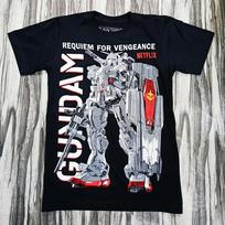 Mobile Suit Gundam Anime NETFLIX REGUIEM FOR VENGEANCE Printed Tshirt Mens and Womens Tshirt Mens Top 2026 Summer New Tee M