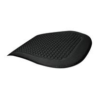 3D Massage Design Ice Silk Vehicle Chair Backrest Pad Ice Cooling Car Seat Cushion  Summer black-seat mat