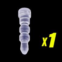 50-1PCS DIY Dust Plug Type C Micro USB Charging Port Transparent Dustplug 3.5mm Earphone Jack Stopper Dust-proof Plug for IPhone