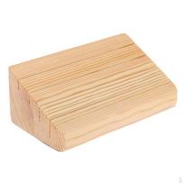 Trapezoid Wooden Playing Card Holder Organizer Base