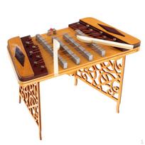 1/6 Soldier Figure Mini Chinese Dulcimer Instrument for 12'' CY CG
