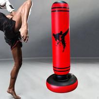 Inflatable Punching Bag Kids Boxing PVC Material Fitness Practicing Kicking Workout for
