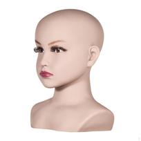 Child Head Model Hat Wig Display Stand Rack for Kids Scarves
