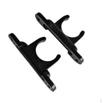 2 Pieces Strong Nylon Kayak Marine Boat Paddle Accessories, Holder Clip, Rod Keeper