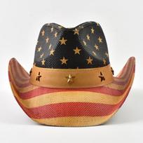 New Straw Western Cowboy Hat Summer Outdoor Travel Beach Sun Hat Men's Women's Vintage Gentleman Lady Cowgirl Jazz Hat 56-58cm